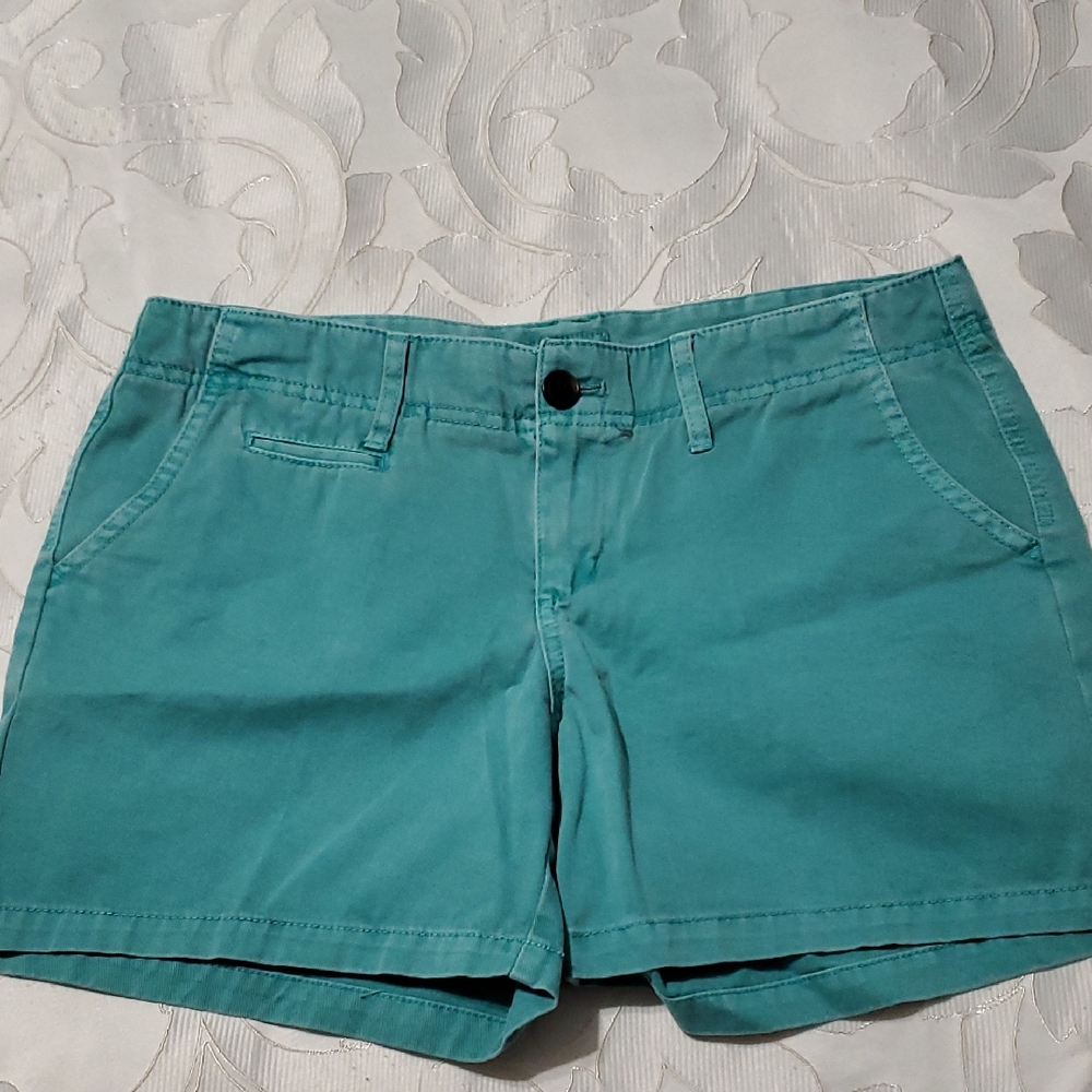 Merona Blue Bermuda Shorts Classic Cotton Blend